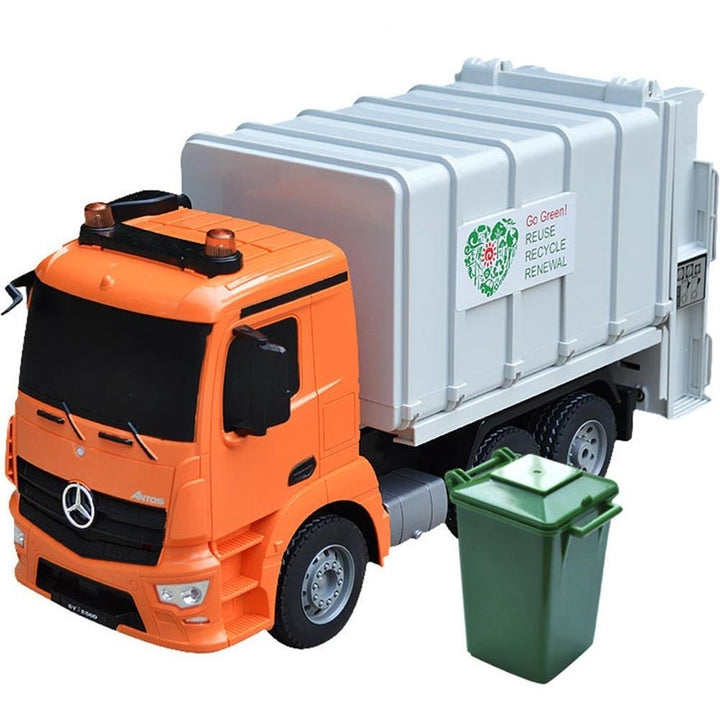 2.4G 8CH RC Car EP Cleaning Garbage Truck with LED Light RTR Model Image 1