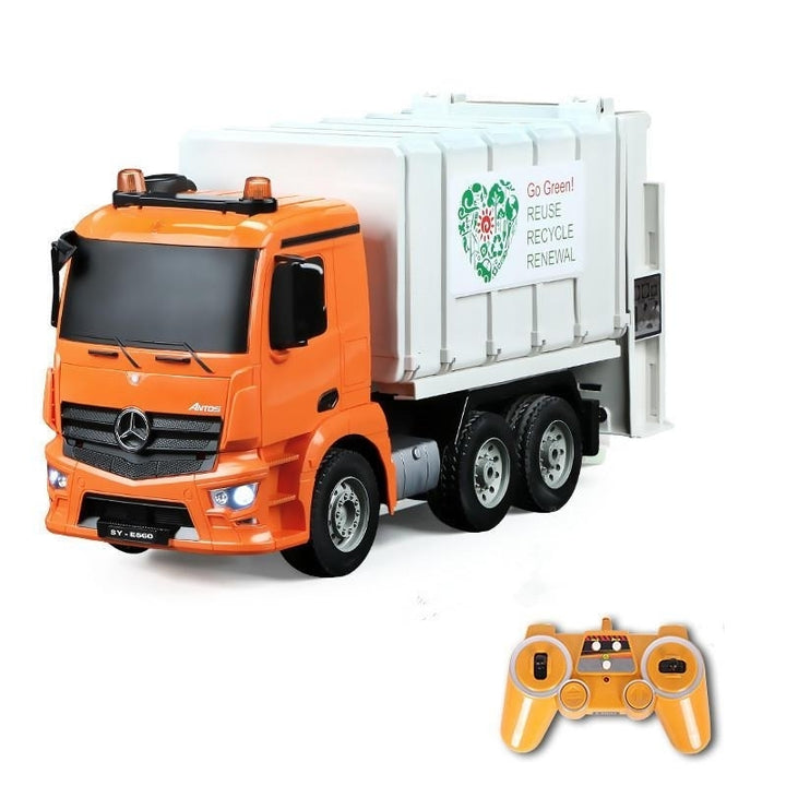 2.4G 8CH RC Car EP Cleaning Garbage Truck with LED Light RTR Model Image 2