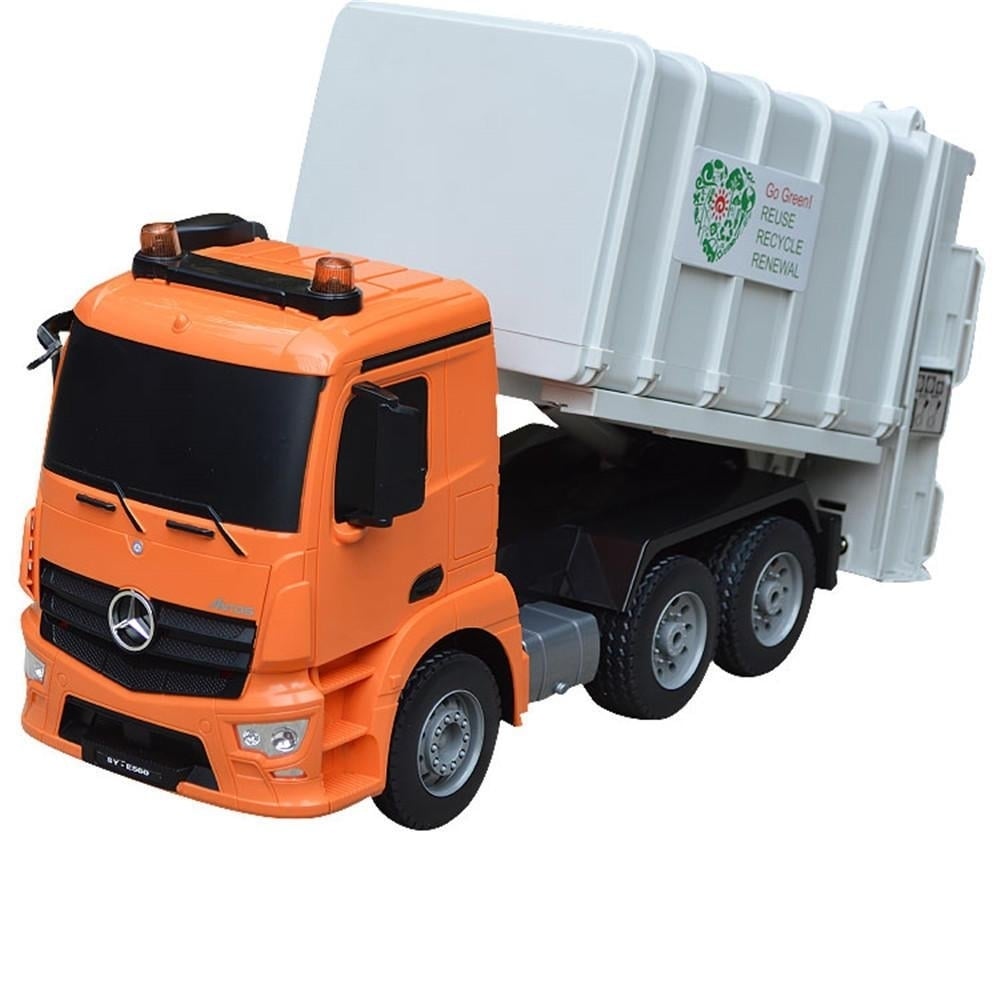 2.4G 8CH RC Car EP Cleaning Garbage Truck with LED Light RTR Model Image 3