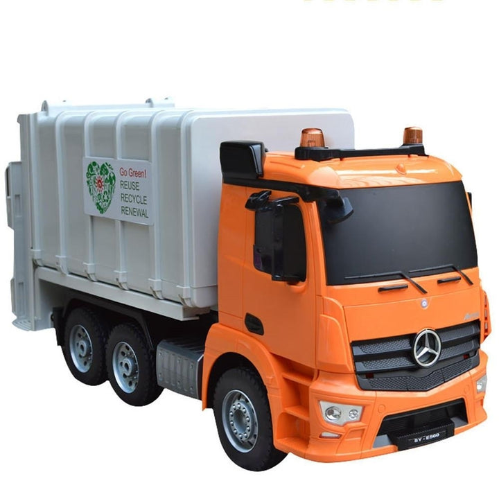2.4G 8CH RC Car EP Cleaning Garbage Truck with LED Light RTR Model Image 4