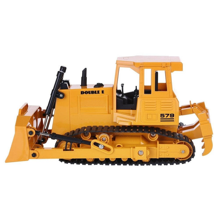 2.4G 9CH RC Loader Tractor Truck Bulldozer Light Sound Engineering Vehicles Models Toys for Kids Children Image 3