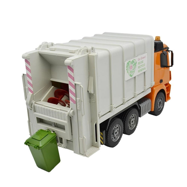 2.4G 8CH RC Car EP Cleaning Garbage Truck with LED Light RTR Model Image 7