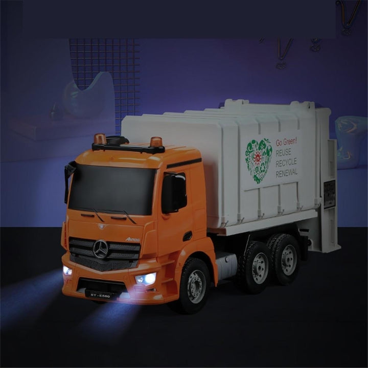 2.4G 8CH RC Car EP Cleaning Garbage Truck with LED Light RTR Model Image 12