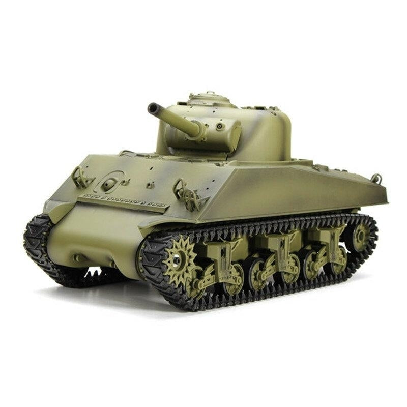 2.4G US Sherman M4A3 Upgraded RC Car Tank Vehicle Models Image 1