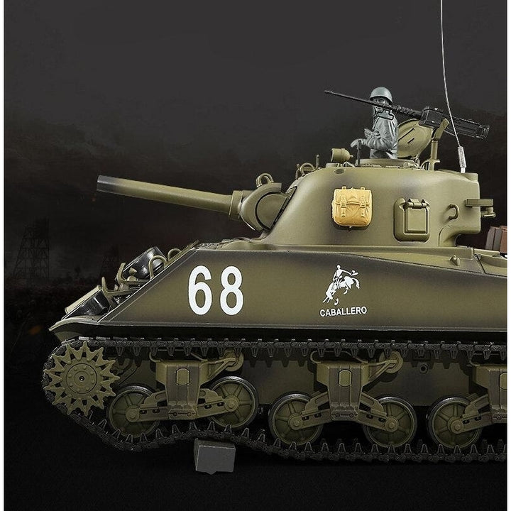 2.4G US Sherman M4A3 Upgraded RC Car Tank Vehicle Models Image 7