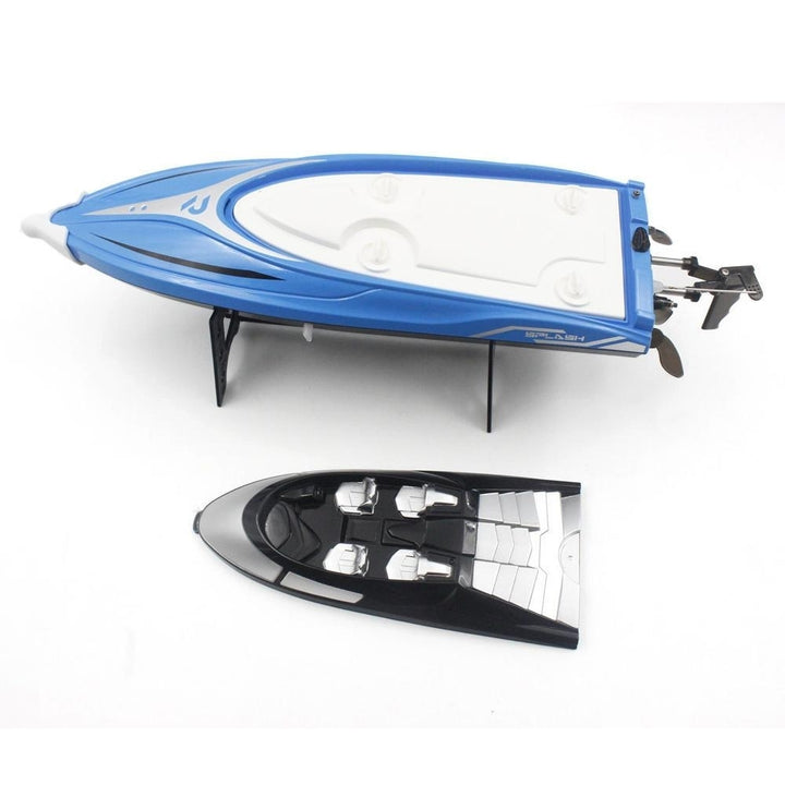 2.4GHz 4CH 25KM,h High Speed Mini Racing RC Boat RTR Image 4