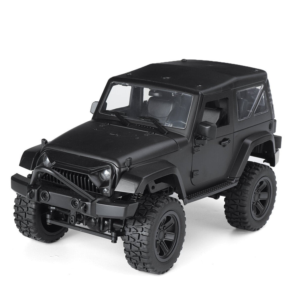 2.4Ghz 4WD RC Car For Jeep Off-Road Vehicles With LED Light Climbing Truck RTR Model Two Battery Image 2