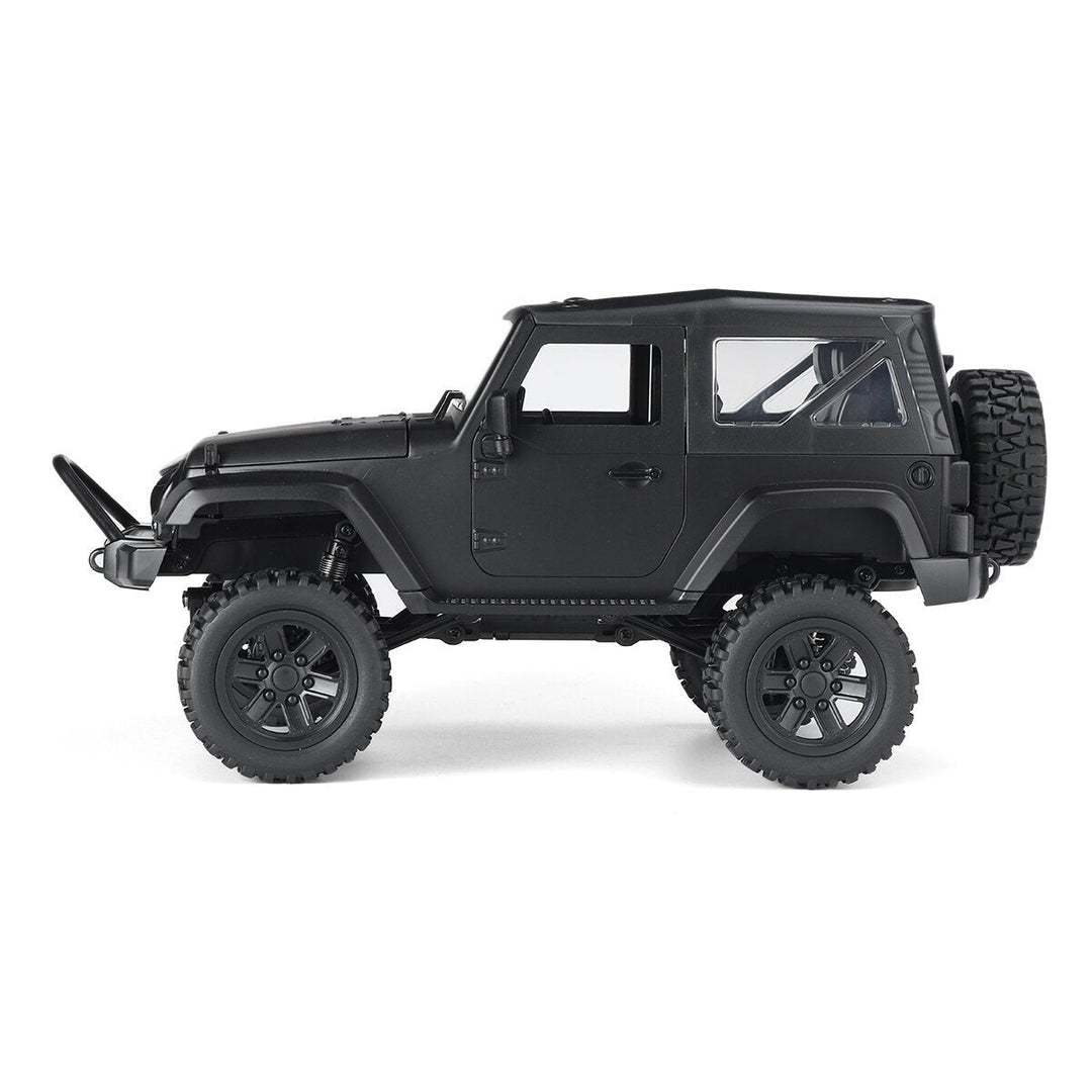 2.4Ghz 4WD RC Car For Jeep Off-Road Vehicles With LED Light Climbing Truck RTR Model Two Battery Image 3