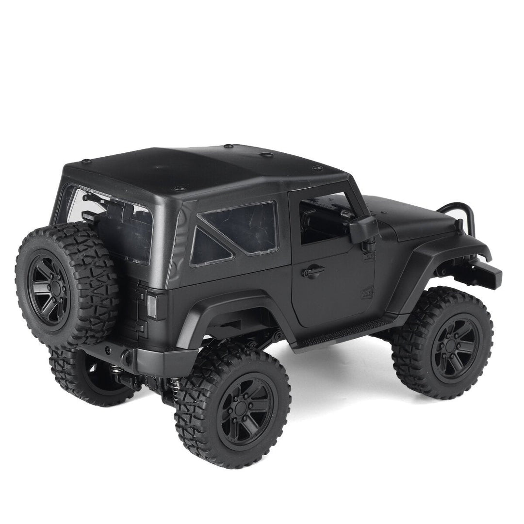 2.4Ghz 4WD RC Car For Jeep Off-Road Vehicles With LED Light Climbing Truck RTR Model Two Battery Image 4