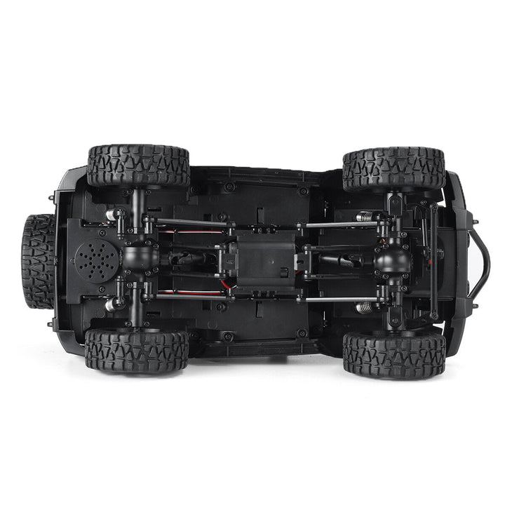 2.4Ghz 4WD RC Car For Jeep Off-Road Vehicles With LED Light Climbing Truck RTR Model Two Battery Image 7