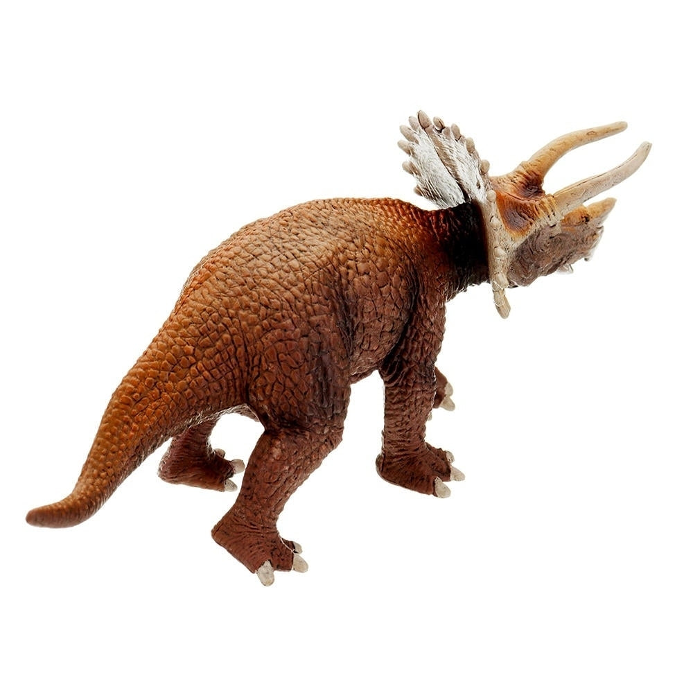 20CM PVC Dinosaurs Toy Triceratops Figure Animal Jurassic World Figures Diecast Model Image 8