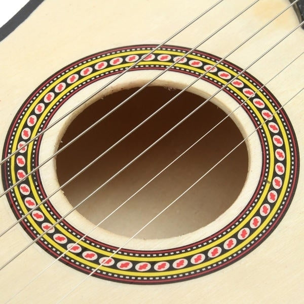 21 inch Beginners Practice Acoustic Guitar 6 String with Pick Image 8