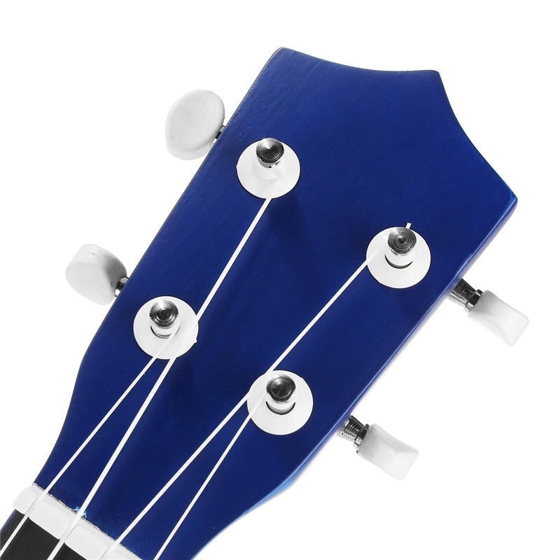 21 Inch Economic Soprano Ukulele Uke Musical Instrument With Gig bag Strings Tuner Blue Image 3