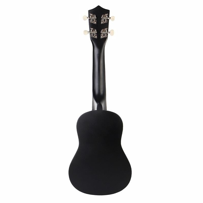 21 Inch Economic Soprano Ukulele Uke Musical Instrument With Gig bag Strings Tuner Black Image 6
