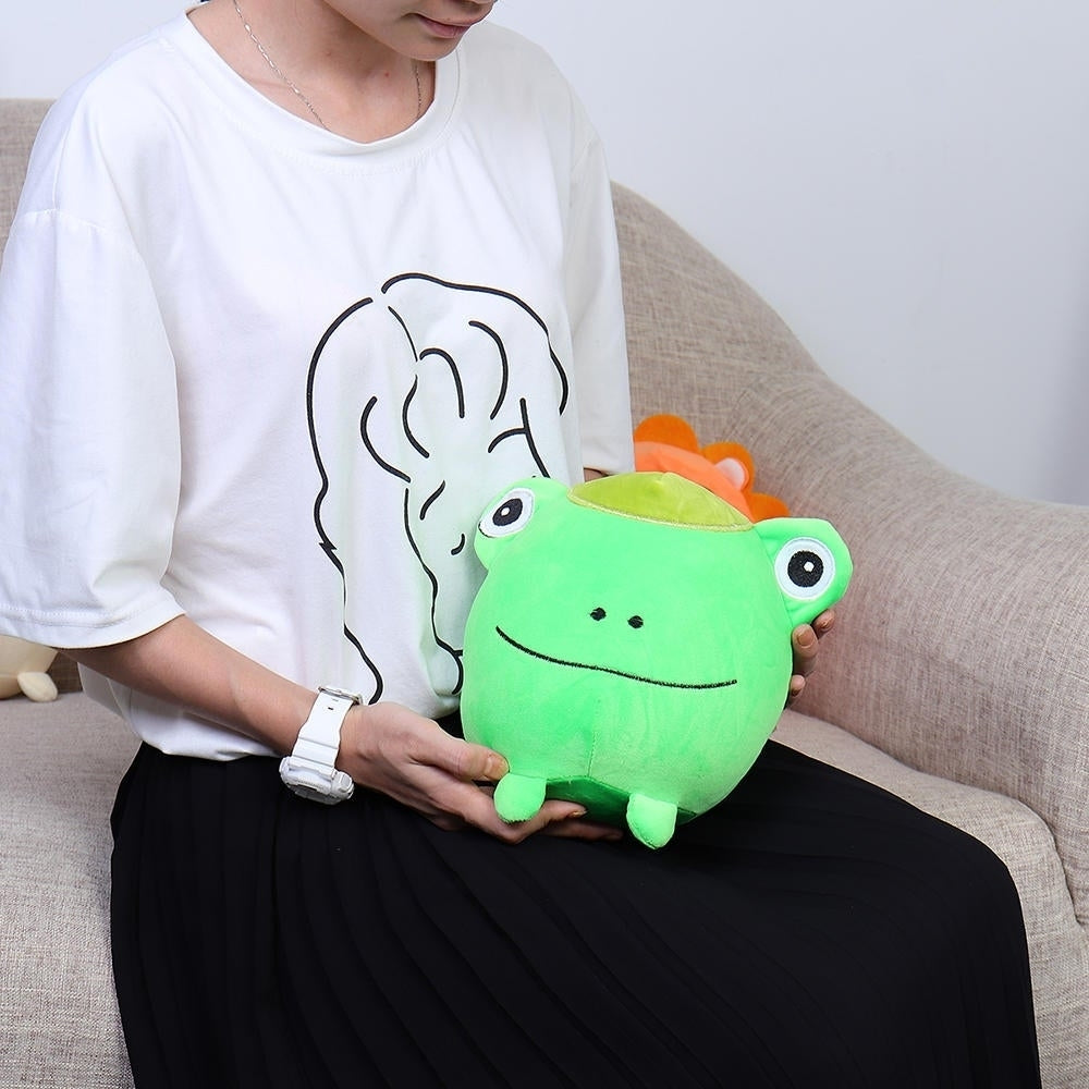 22cm 8.6Inches Huge Squishimal Big Size Stuffed Frog Squishy Toy Slow Rising Gift Collection Image 6