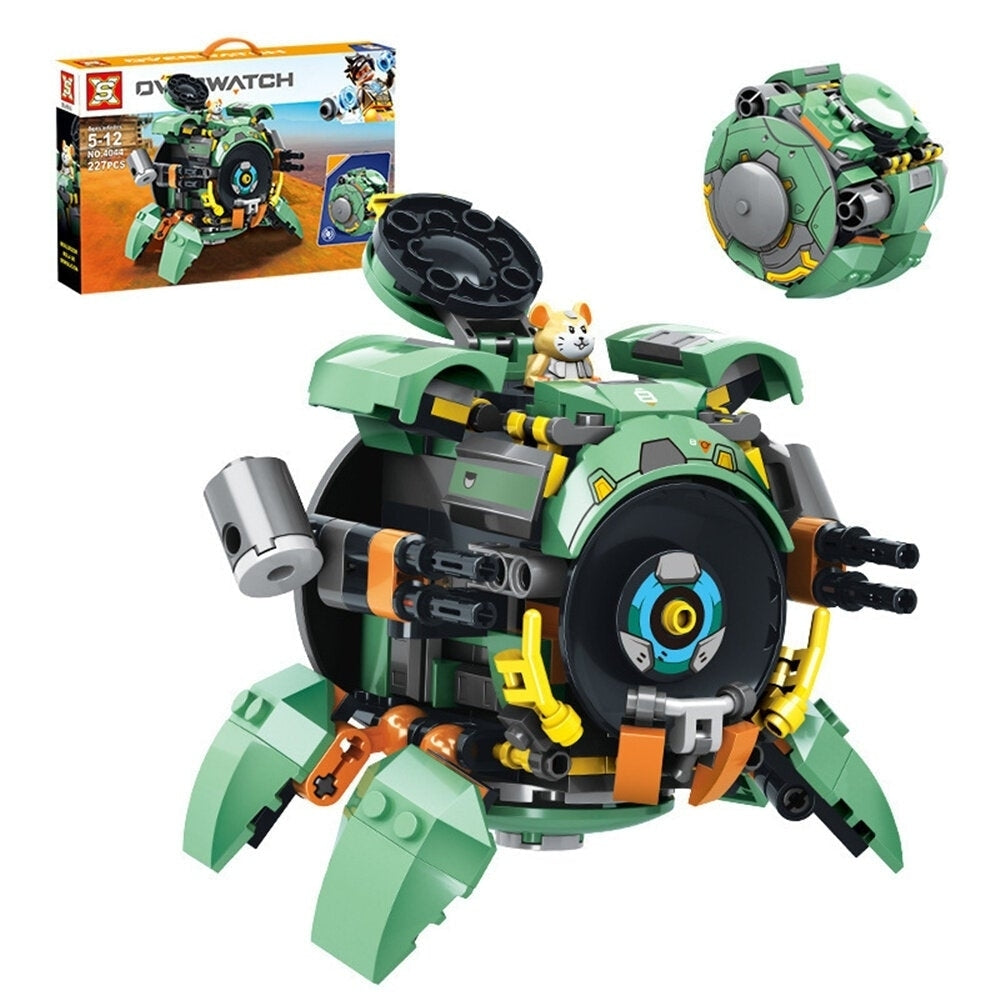 228Pcs Wrecking Ball Game Building Blocks Robot Animal Figures Bricks Toys Children Image 6