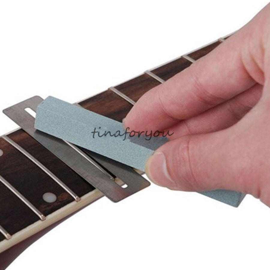 2pcs Guitar Fretboard Protector Fingerboard Guards with Sander Luthier Tool Image 1