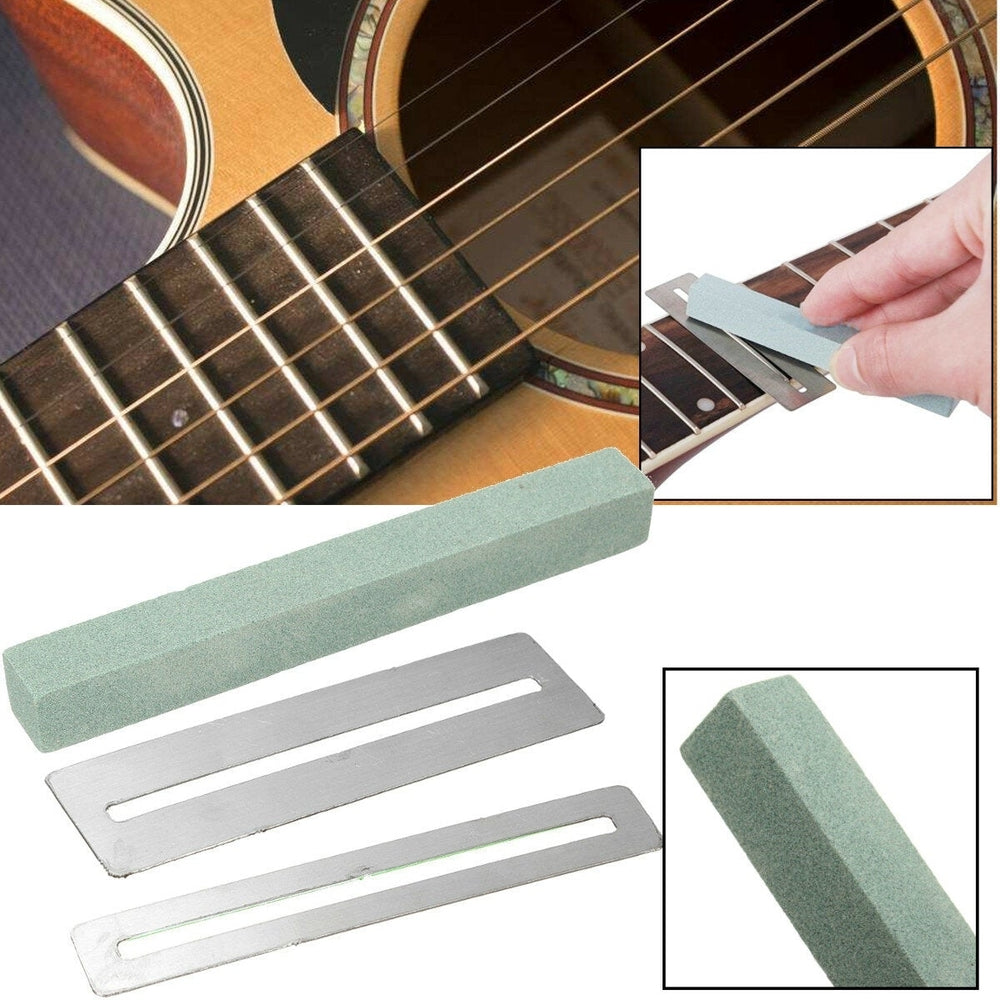 2pcs Guitar Fretboard Protector Fingerboard Guards with Sander Luthier Tool Image 2