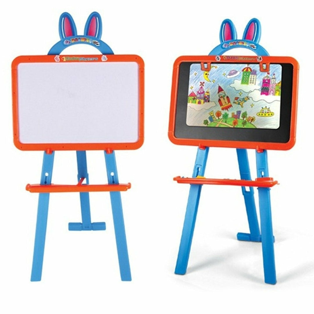 3 IN 1 Magnetic Writing Drawing Board Double Side Learning Easel Educational Toys for Kids Image 1