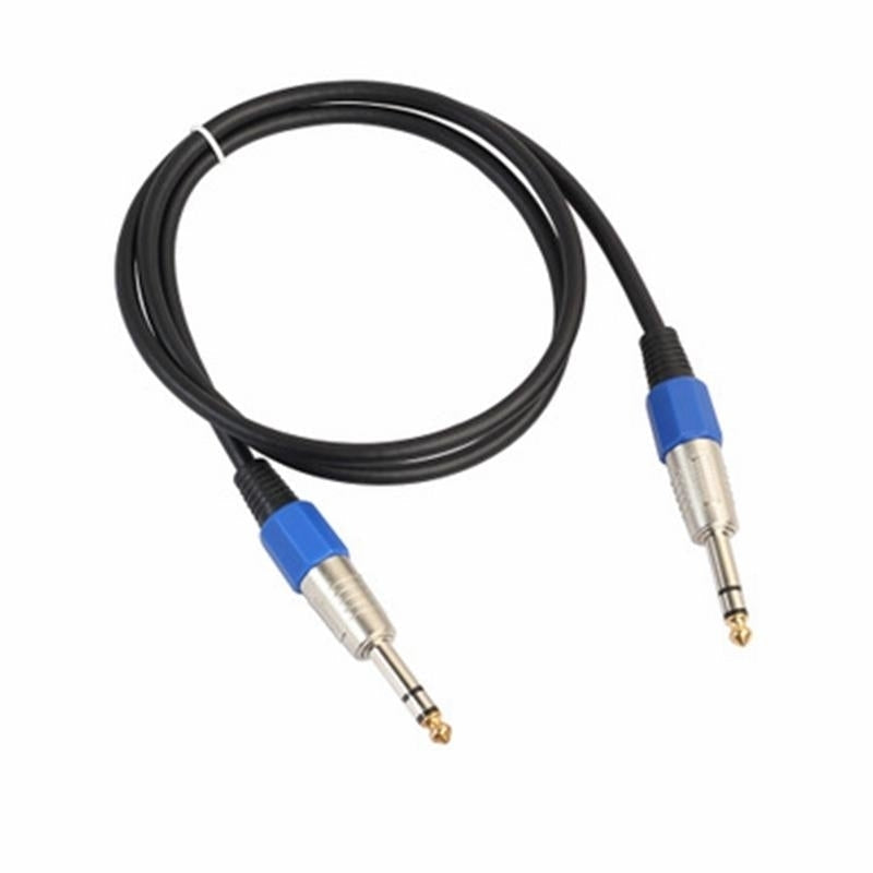 3 Meters 6.35mm Copper Clad Aluminum Wire Guitar Cable Audio Cable for Electric Guitar Bass Keyboard Image 2
