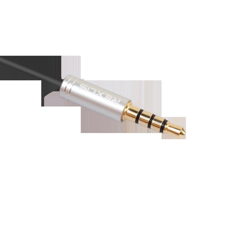 3.5mm Headphone Jack + Mic Audio Splitter Gold-Plated Extension Aux Cable Adapter for Mobile Phone Image 3