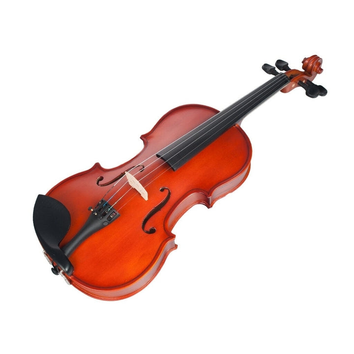 3/4 Violin High Gloss/Matte Finishing Violin Student Violin W/Case+Bow For Biginner Violin Learner Natural Color Violin Image 1