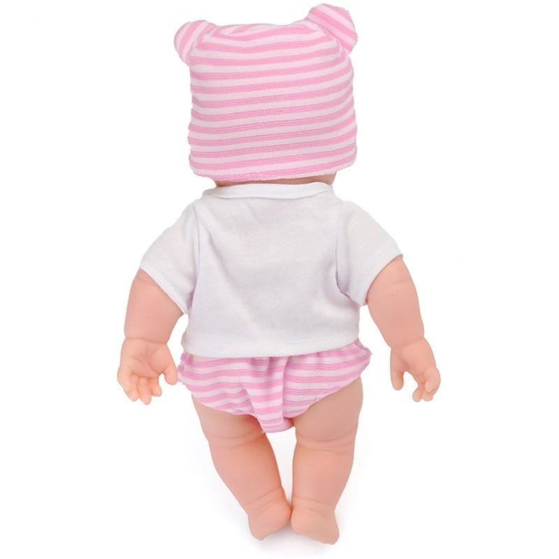 30CM Newborn Baby Doll Gift Toy Soft Vinyl Silicone Lifelike Newborn KidsToddler Girl Image 2