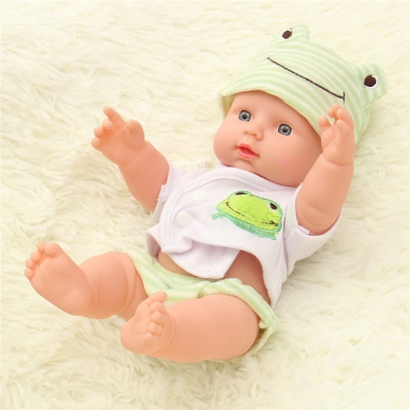 30CM Newborn Baby Doll Gift Toy Soft Vinyl Silicone Lifelike Newborn KidsToddler Girl Image 3