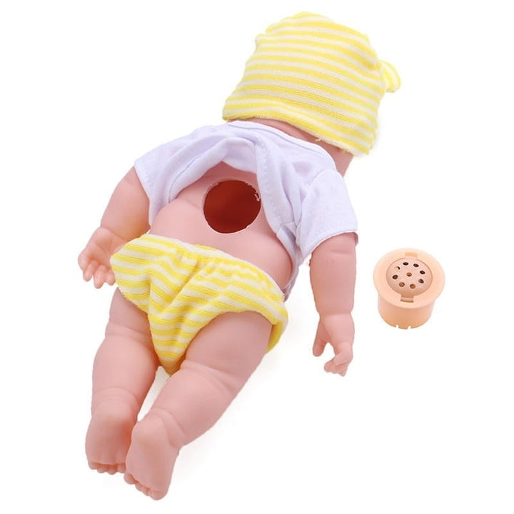 30CM Newborn Baby Doll Gift Toy Soft Vinyl Silicone Lifelike Newborn KidsToddler Girl Image 8