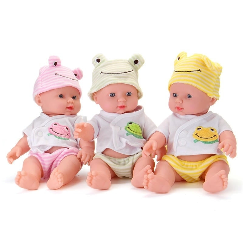 30CM Newborn Baby Doll Gift Toy Soft Vinyl Silicone Lifelike Newborn KidsToddler Girl Image 10