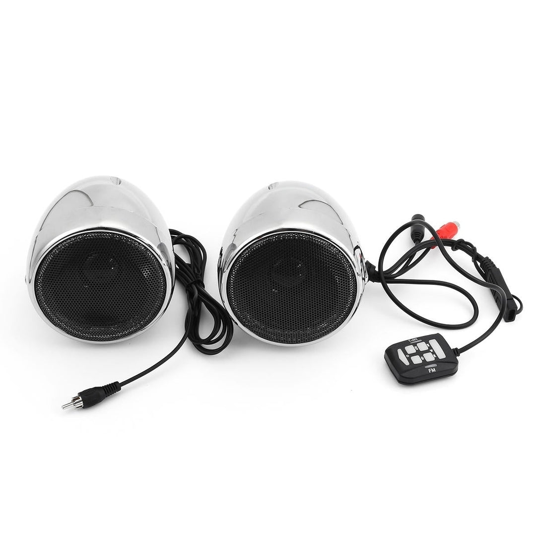 300W Waterproof Bluetooth Motorcycle Stereo Speaker with Built-In D-Class Amplifier Image 11