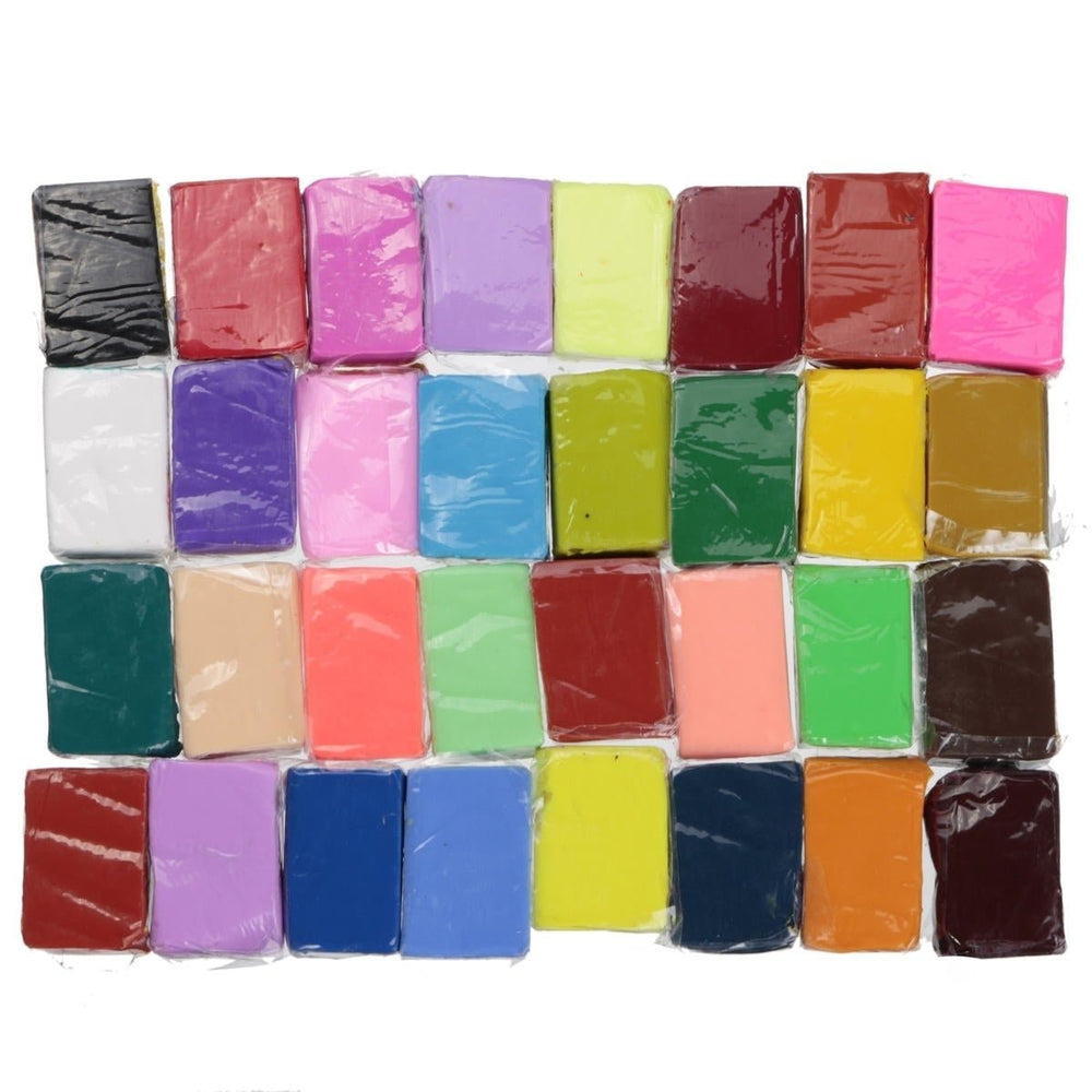 32 Colors Polymer Clay Fimo Block Modelling Moulding Sculpey DIY Toy 5 Tools Image 2