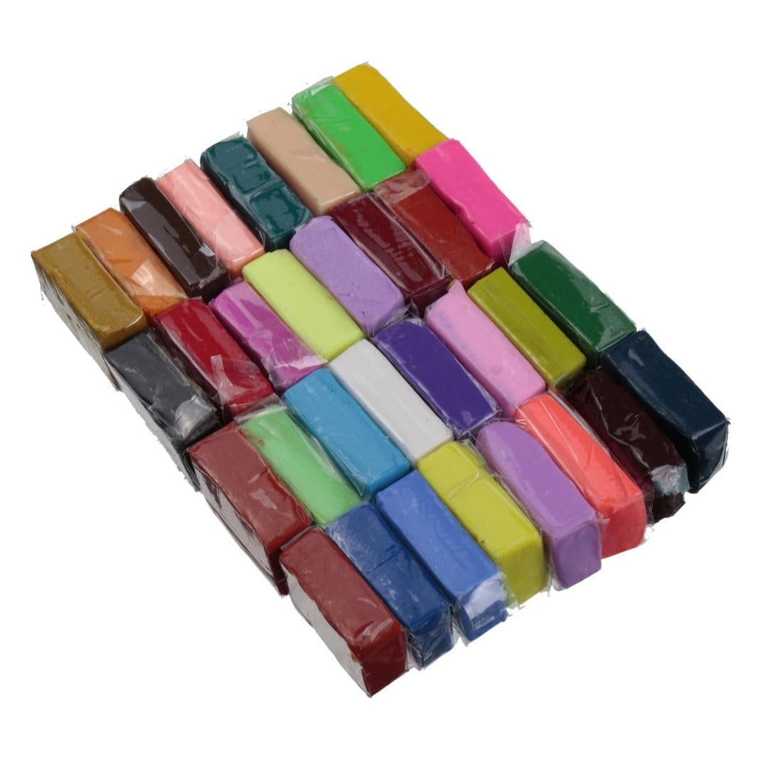 32 Colors Polymer Clay Fimo Block Modelling Moulding Sculpey DIY Toy 5 Tools Image 4