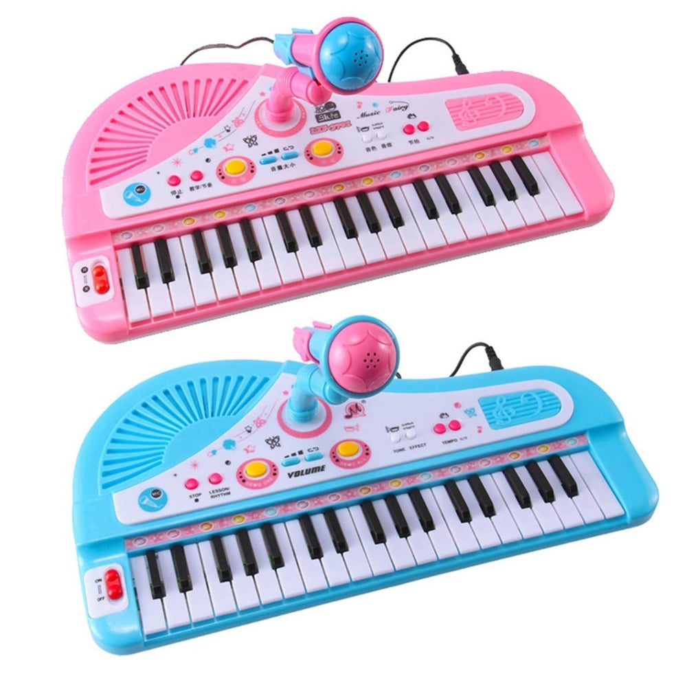 37 Key Kids Electronic Keyboard Piano Musical Toy with Microphone for Childrens Toys Image 2