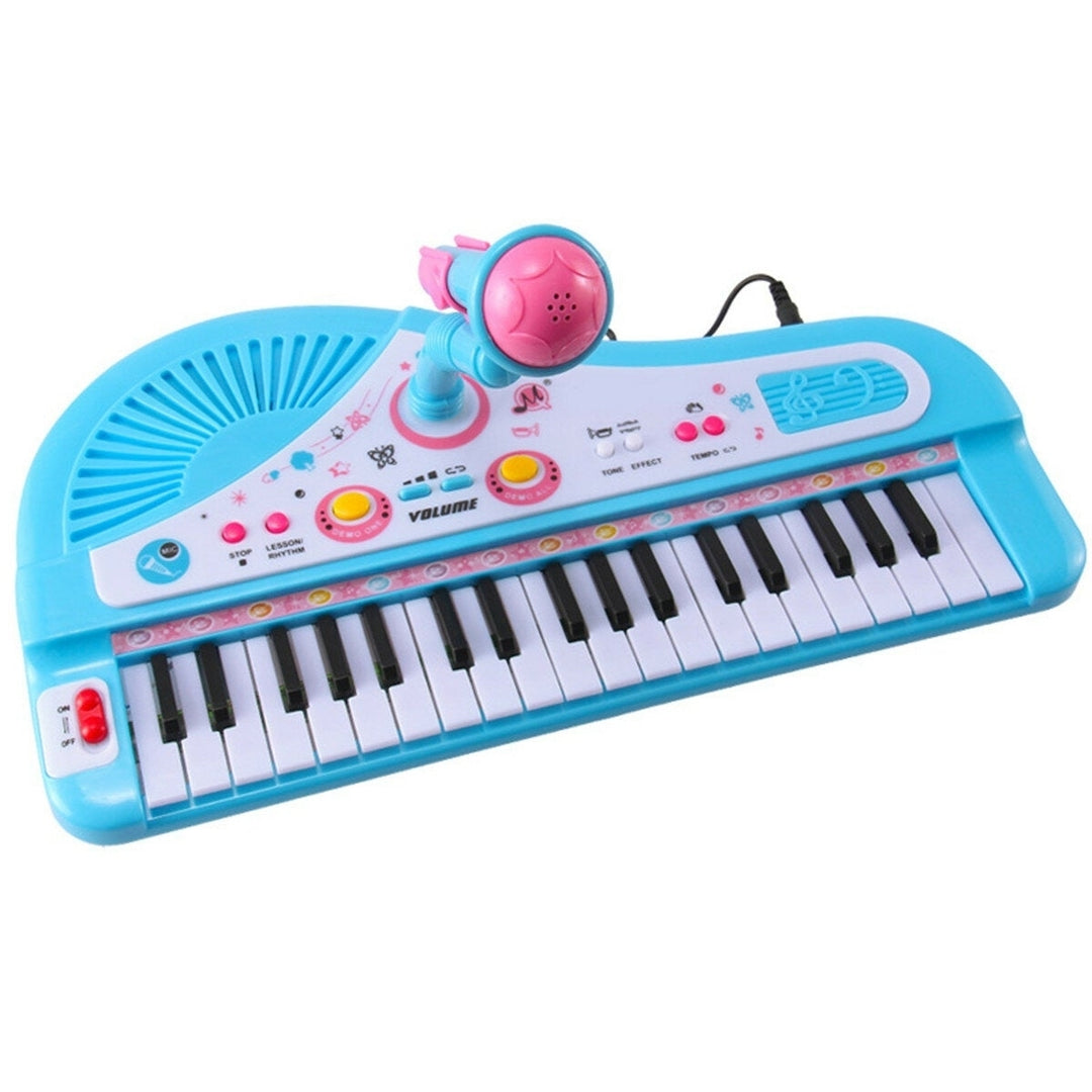 37 Key Kids Electronic Keyboard Piano Musical Toy with Microphone for Childrens Toys Image 3