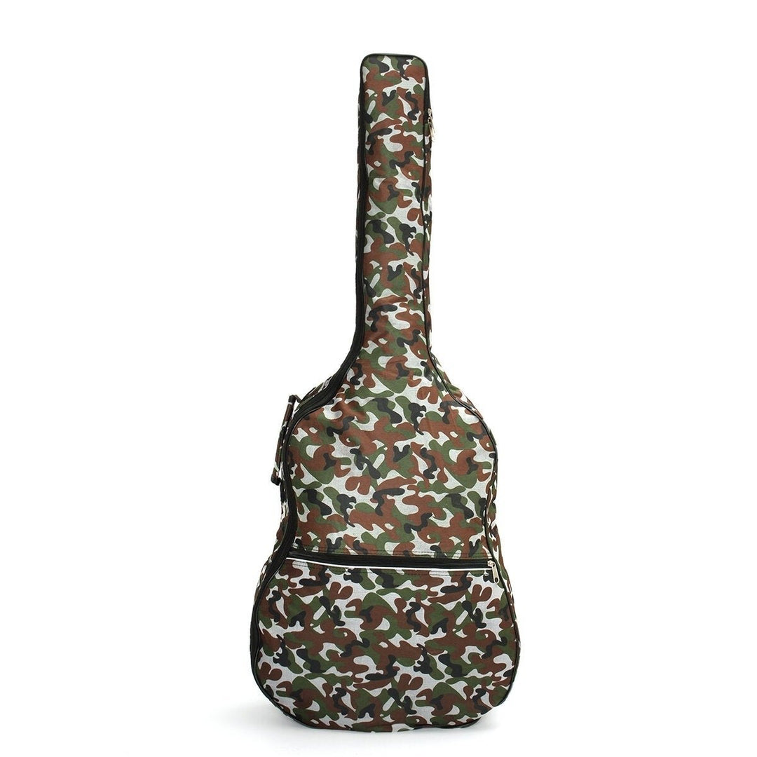 39 40 41 Inch Double Straps Padded Waterproof Acoustic Guitar Bag Image 4