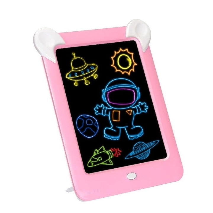 3D Magic Drawing Board Pad LED Writing Tablet Led Kids Adult Display Panel Luminous Tablet Pad Drawing Toy Image 1