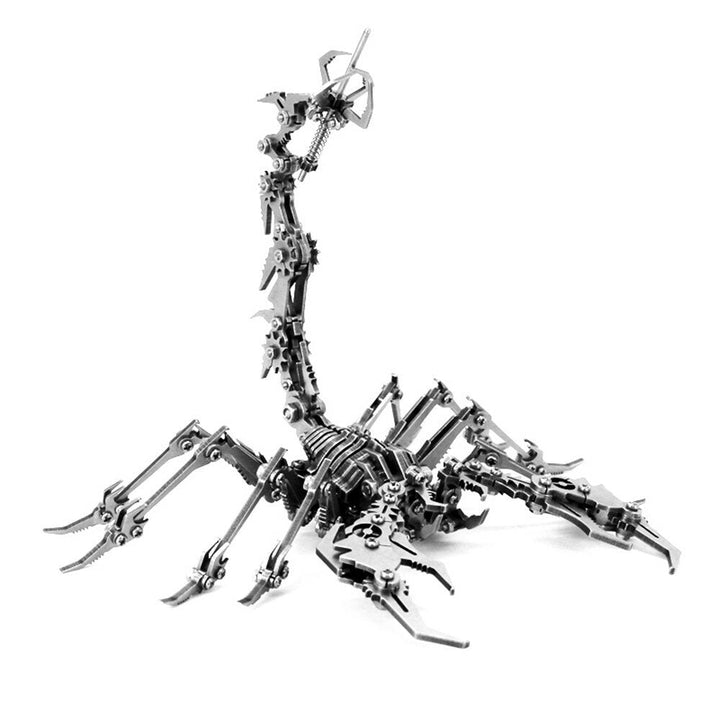 3D Puzzle DIY Assembly Scorpion Toys DIY Stainless Steel Model Building Decor 161414cm Image 2