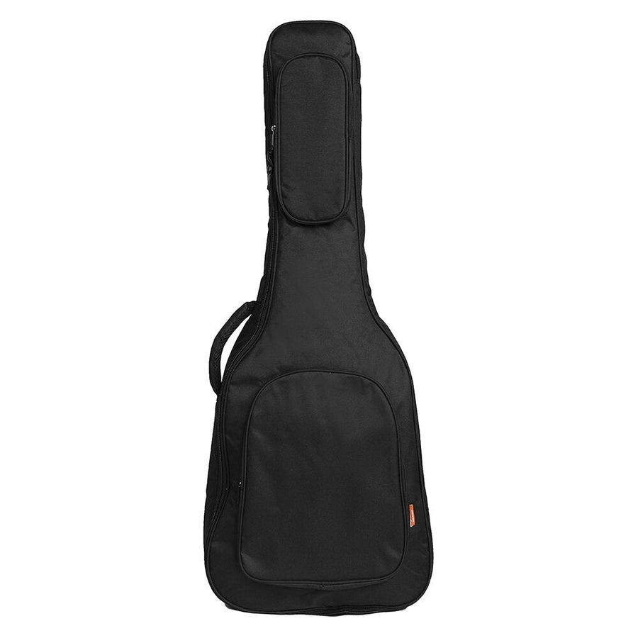 40,41 Inch Waterproof Fabric Acoustic Guitar Bag Backpack Cotton Double Shoulder Straps Padded Soft Case Image 1