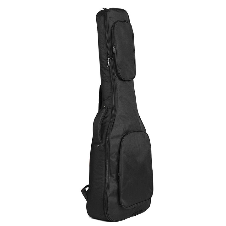 40,41 Inch Waterproof Fabric Acoustic Guitar Bag Backpack Cotton Double Shoulder Straps Padded Soft Case Image 3