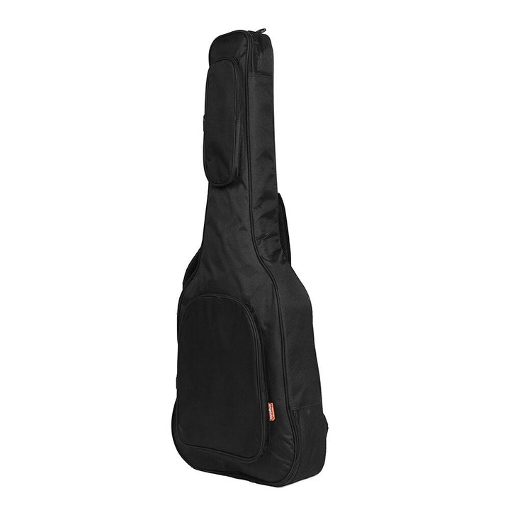 40,41 Inch Waterproof Fabric Acoustic Guitar Bag Backpack Cotton Double Shoulder Straps Padded Soft Case Image 4