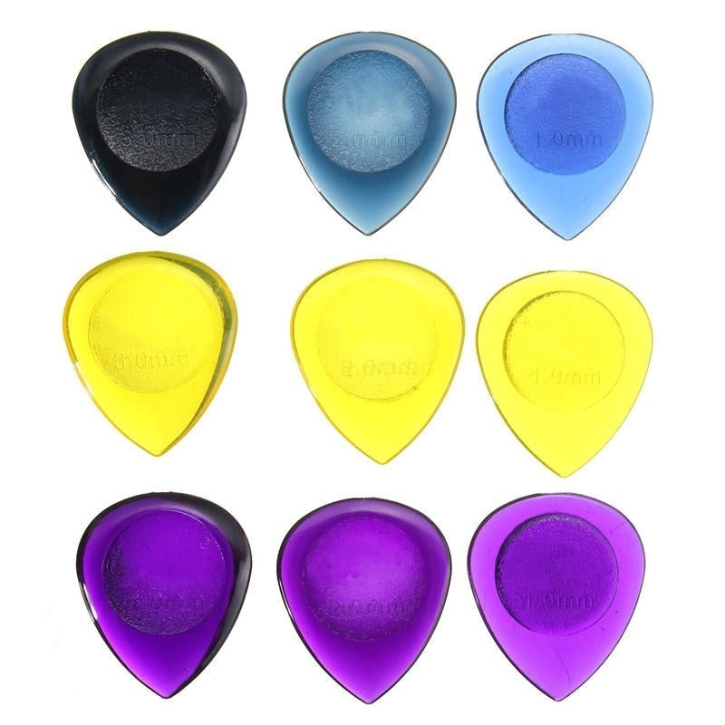 40pcs Acoustic Electric Guitar Picks with Box Image 2