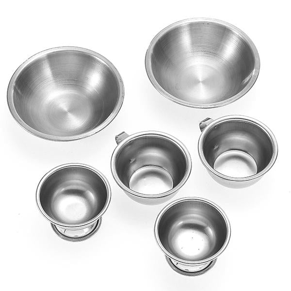 40PCS Mini Kitchenware Play Set Kitchen Pan Pot Dish Stainless Child Kids Role Play Toy Gift Image 4