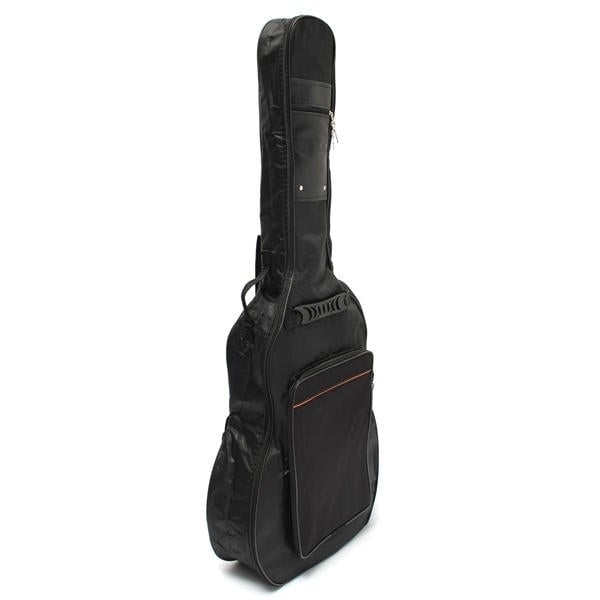 41" Thick Padded Guitar Bag Carry Case Double Shoulder Straps Black Image 7