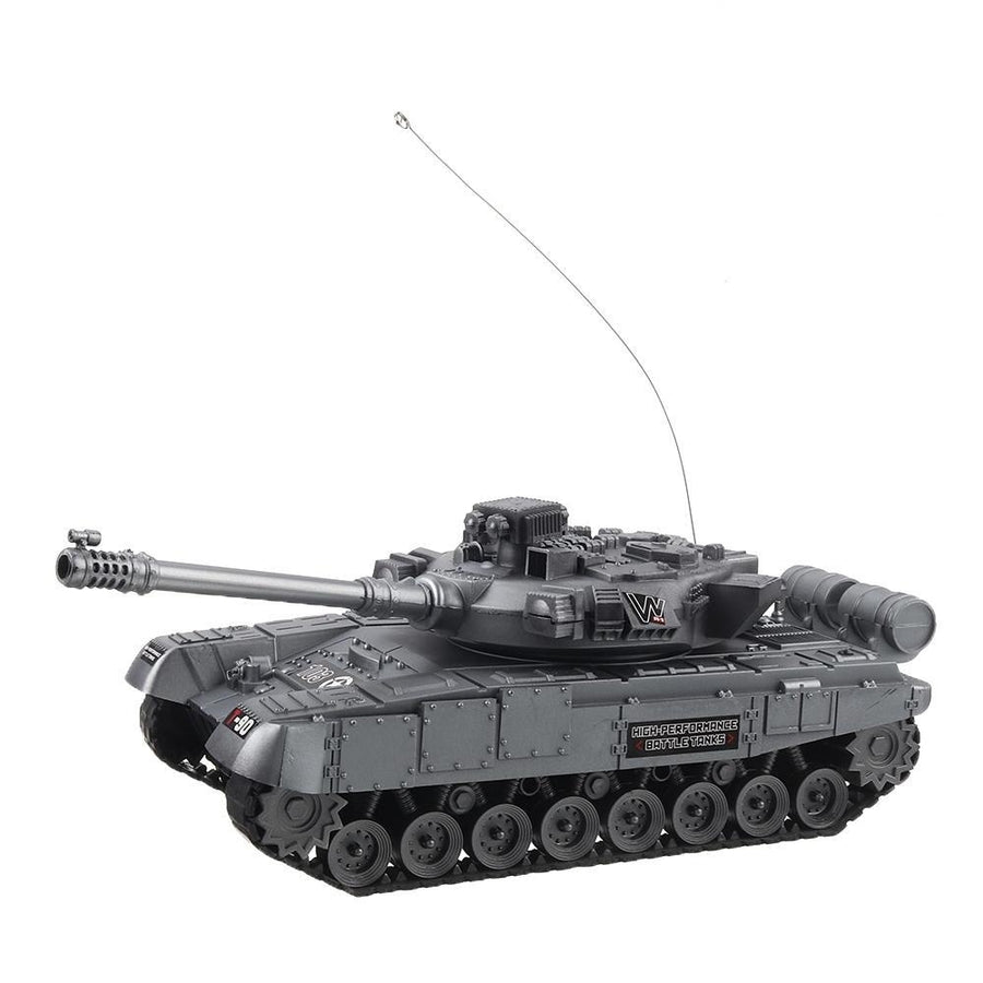 4CH 2.4G RC Tank Car Vehicle With Music Light Children Toy Image 1