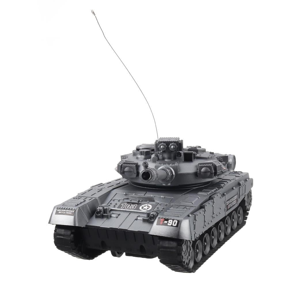 4CH 2.4G RC Tank Car Vehicle With Music Light Children Toy Image 3