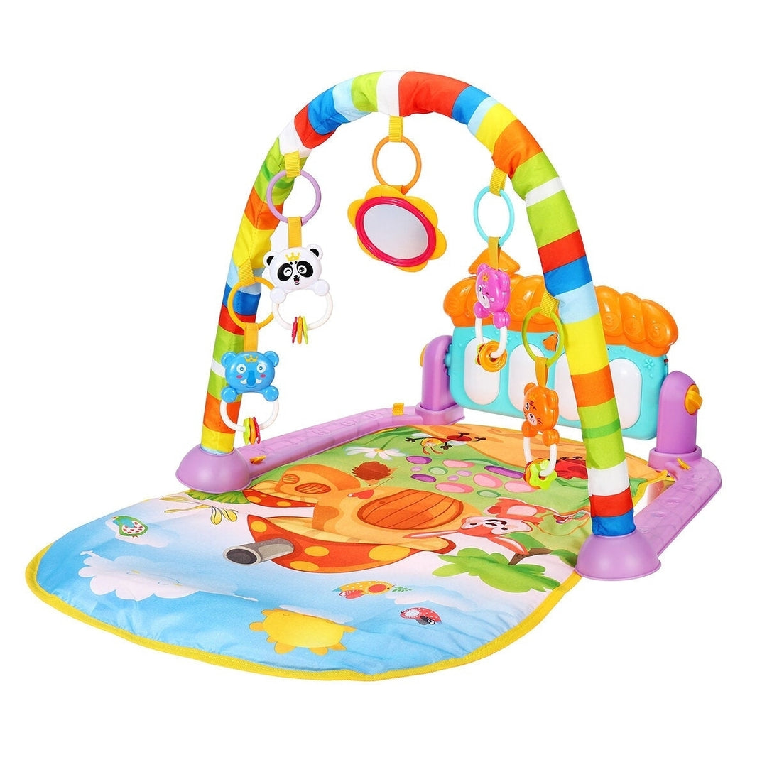5 in 1 Piano Musical Educational Playmat Toys Baby Infant Gym Activity Floor Play Mat for Boy Girl Development Play Mat Image 3