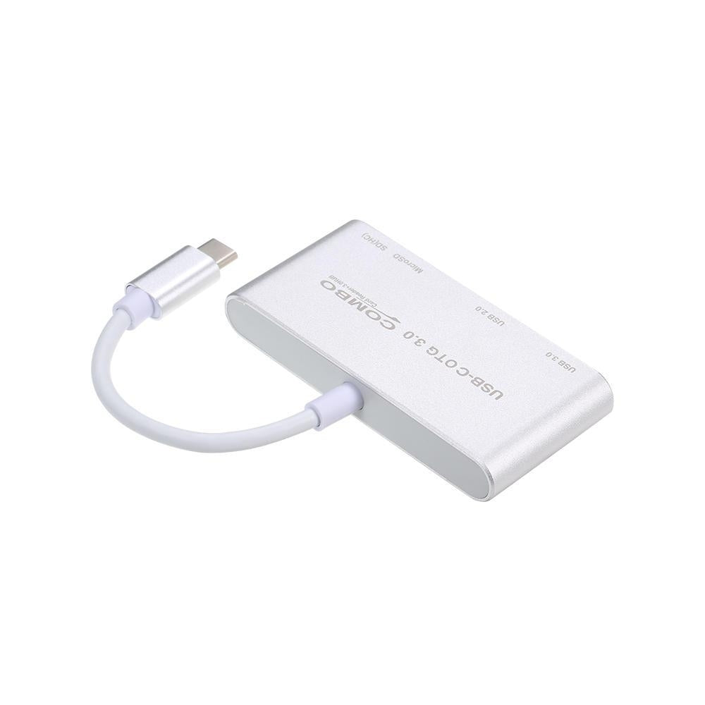 5 In 1 USB 3.1 Type C SD TF Card Reader HUB OTG Multi Spliter Adapter For Macbook Pro Air Tablet Laptop Image 1