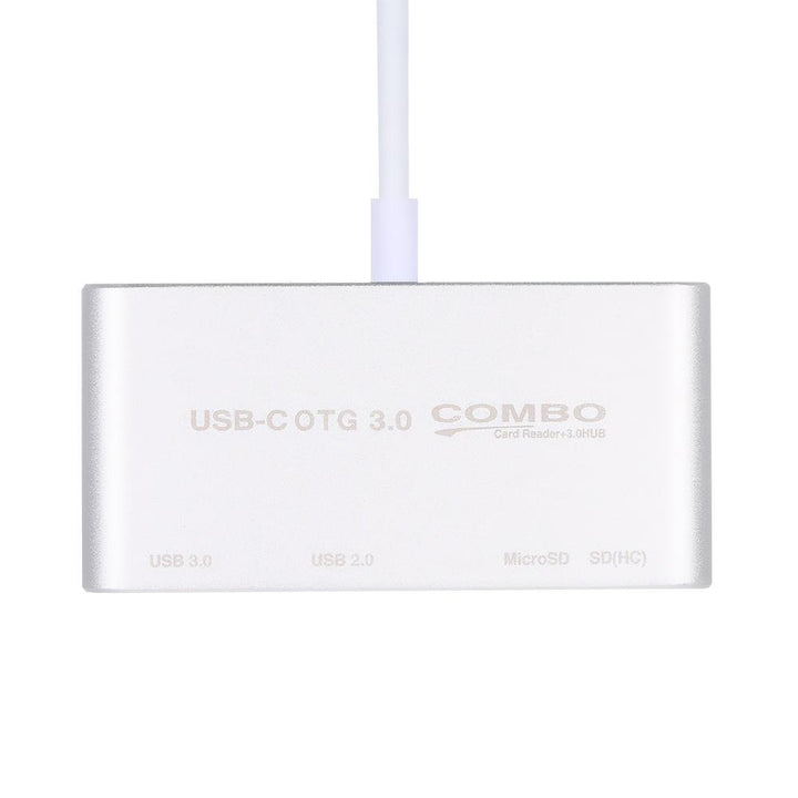5 In 1 USB 3.1 Type C SD TF Card Reader HUB OTG Multi Spliter Adapter For Macbook Pro Air Tablet Laptop Image 3