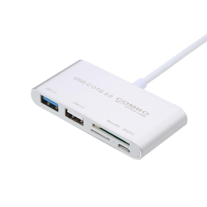 5 In 1 USB 3.1 Type C SD TF Card Reader HUB OTG Multi Spliter Adapter For Macbook Pro Air Tablet Laptop Image 4